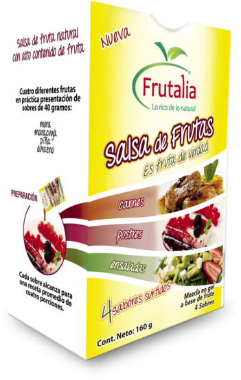 Salsa de frutas frutalia